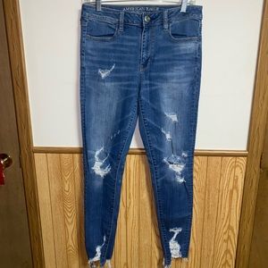 AE distressed jeans
